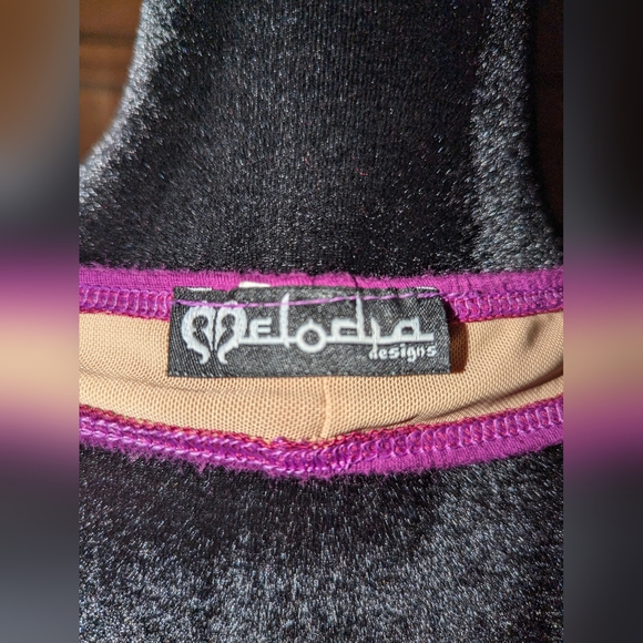 Melodia Designs Wrap Halter Bikini Top in Plum I believe it's a XS - Picture 2 of 6